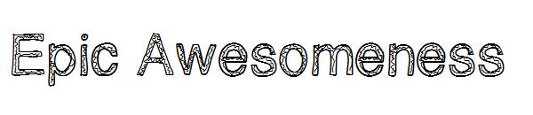 Epic Awesomeness字体