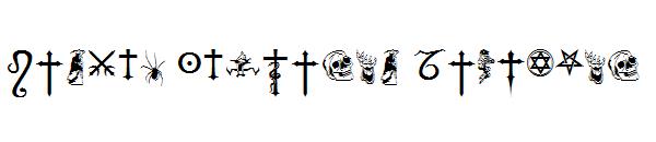 Fiolex Mephisto Dingbats字体