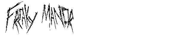 Freaky Manor字体