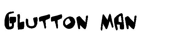 Glutton Man字体