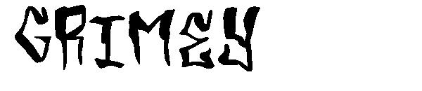 Grimey字体