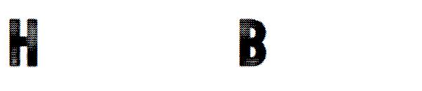 Halftoned Backup字体
