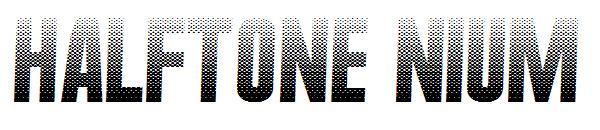 Halftone Nium字体