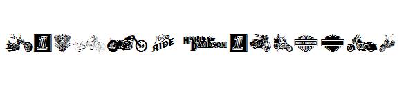 Harley Davidson字体