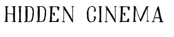 Hidden Cinema字体
