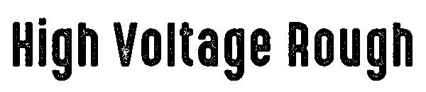 High Voltage Rough字体