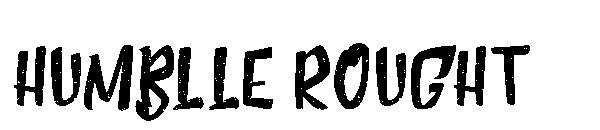 Humblle Rought字体