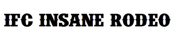 IFC Insane Rodeo字体