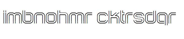 Incopins Clusters字体