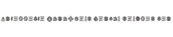 Intellecta Monograms Random Samples Ten字体