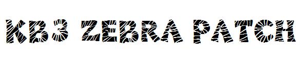 KB3 Zebra Patch字体