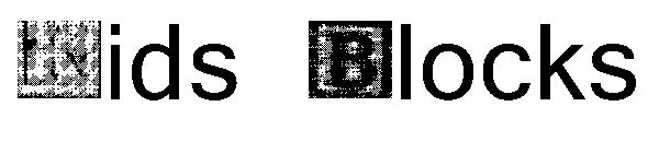 Kids Blocks字体