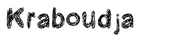 Kraboudja字体
