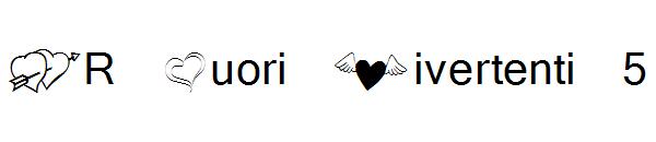 KR Cuori Divertenti 5字体
