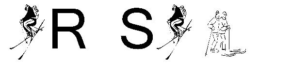 KR Ski字体