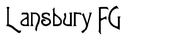 Lansbury FG字体