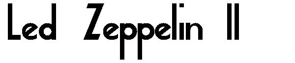 Led Zeppelin II字体