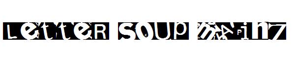 Letter Soup Mainz字体