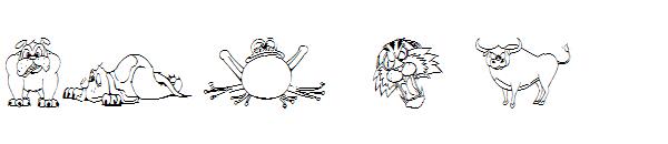 LM Animal Toons字体