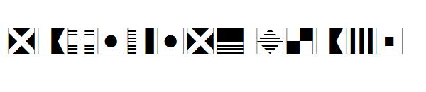 Maritime Flags字体