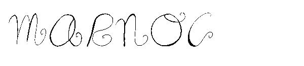 Marnoc字体