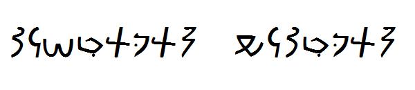 Meroitic Demotic字体