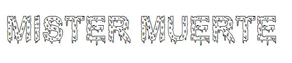 Mister Muerte字体