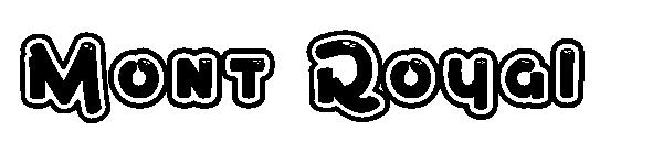 Mont Royal字体