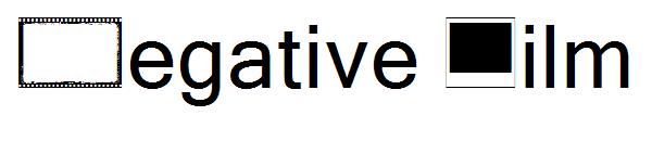 Negative Film字体