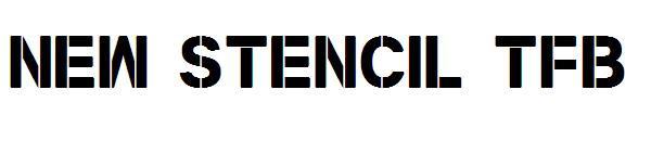 New Stencil TFB字体