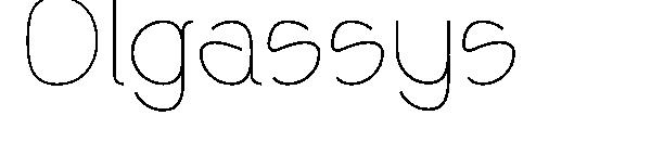 Olgassys字体