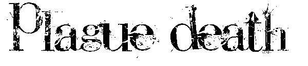 Plague Death字体