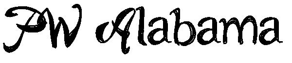 PW Alabama字体