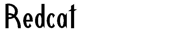 Redcat字体
