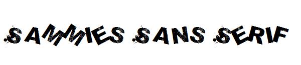 Sammies Sans Serif字体