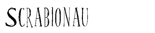 Scrabionau字体