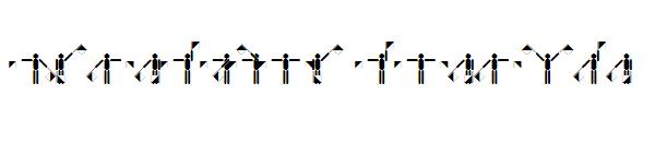 Semaphore Pramuka字体