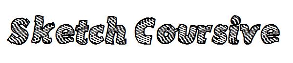 Sketch Coursive字体