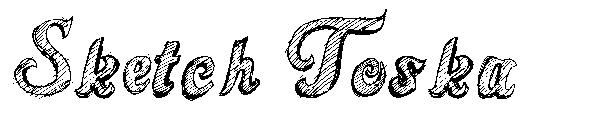 Sketch Toska字体