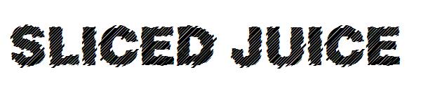 Sliced Juice字体