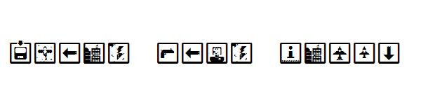 Space Game Icons字体