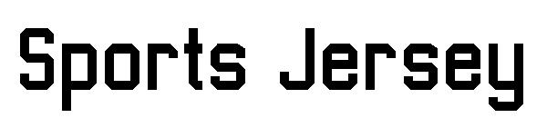 Sports Jersey字体