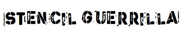 Stencil Guerrilla字体