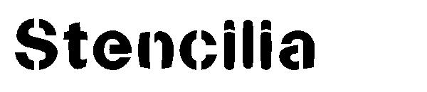 Stencilia字体