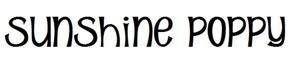 Sunshine Poppy字体
