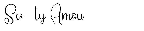 Sweety Amour字体