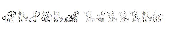 Tender Puppies字体