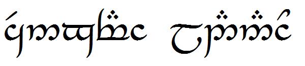 Tengwar Eldanaro字体