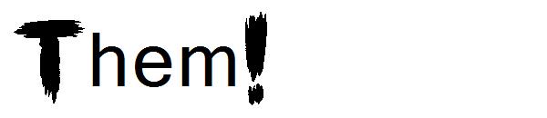 Them!字体