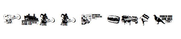 This Is My Town 2字体